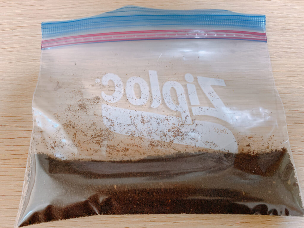 フリーザーバック コーヒー粉
