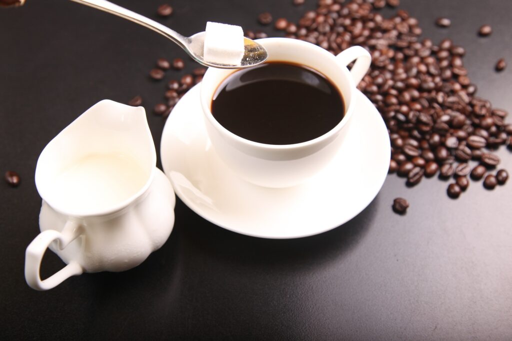 コーヒー 砂糖