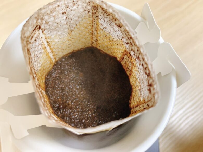 ドリップバッグ 蒸らし
