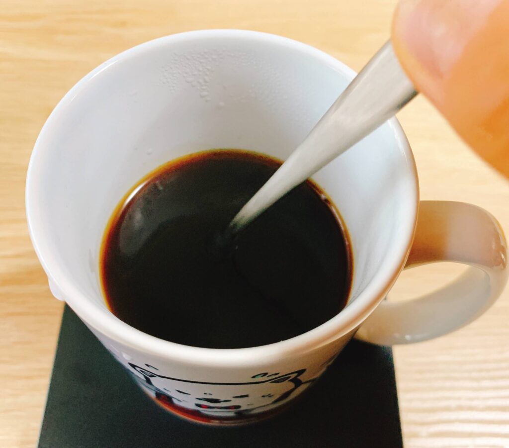ホットコーヒー 淹れ方④
