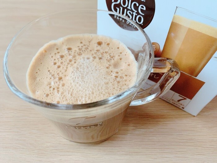 ドルチェグスト カフェオレ